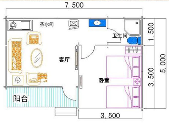 one floor prefab wooden cottage plan one floor prefab wooden cottage plan