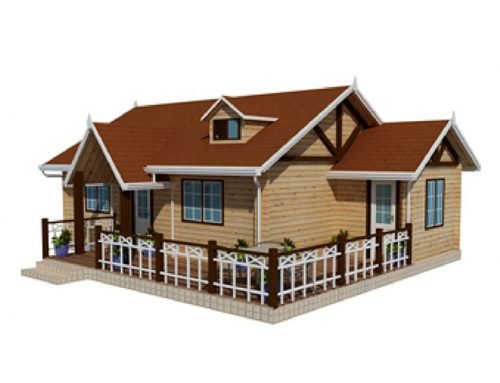 IG-1-042 China manufacturer of timber house construction