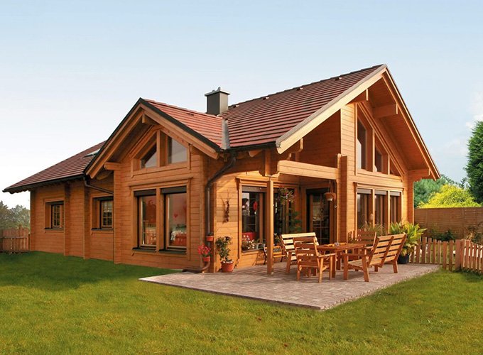 Wooden Houses, Log Cabin, Timber House with Free Design | InGreen