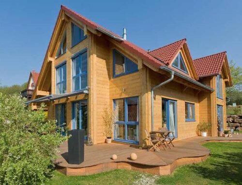Prefabricated wooden bungalow IG-2-065