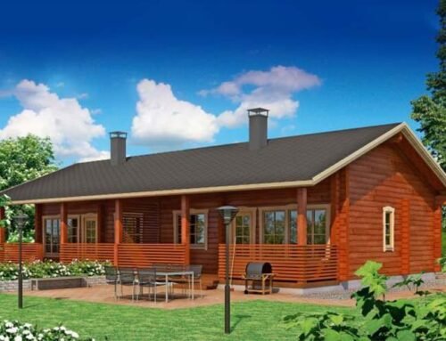 Wooden ready made homes IG-1-072