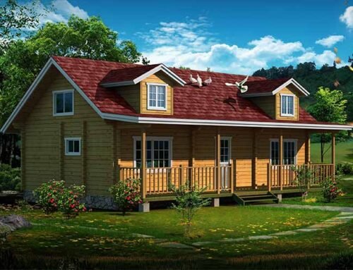 Wooden pre manufactured cabins IG-1-067