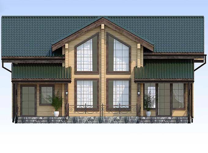 Wooden prefab homes