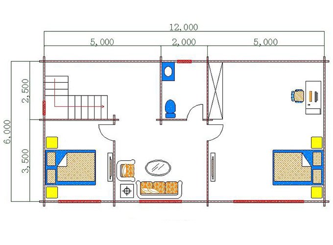 Two storey modular homes layout Two storey modular homes layout